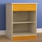 Flash Furniture Bright Beginnings Commercial Grade Wooden Kid's Two Shelf Kitchen Cabinet MK-ME03539-GG - alternate 3